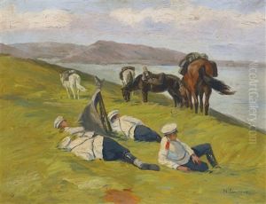 Resting Dragoons, The Russo-japanese War