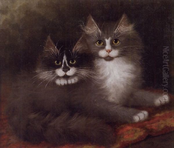 Mother And Kitten - view 1