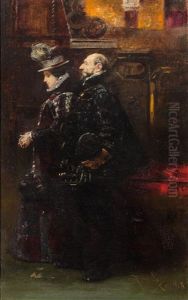 La Pareja by Salvador Sanchez Barbudo