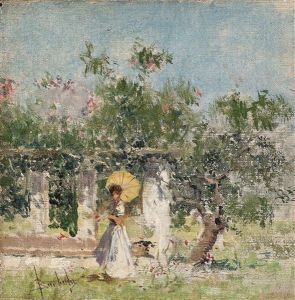 Ein Spaziergang Im Park by Salvador Sanchez Barbudo