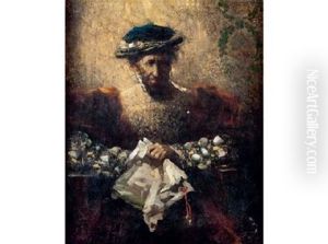 Personaje De Corte by Salvador Sanchez Barbudo