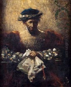 Personaje De Corte by Salvador Sanchez Barbudo
