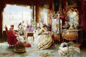 Le Salon by Salvador Sanchez Barbudo