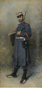 A Soldier by Salvador Sanchez Barbudo