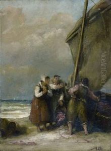 Le Retour De La Peche by Auguste Boulard