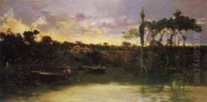 Sul Lago Di Piediluco, 1895 Sul Lago Di Piediluco, 1895