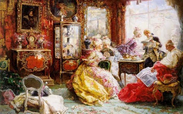 An Afternoon In The Salon - view 1