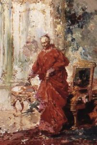 The Cardinal by Salvador Sanchez Barbudo