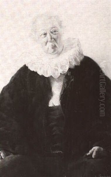 Gentleman In Ruffled Collar - view 1