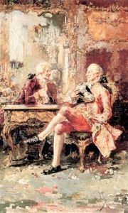 An Engaging Conversation by Salvador Sanchez Barbudo