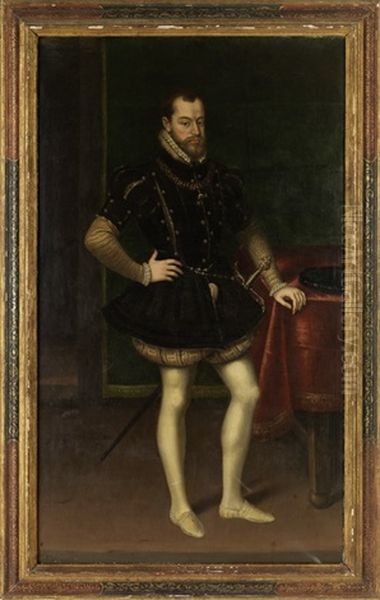 Konig Philipp Ii Von Spanien In Ganzer Figur - view 1