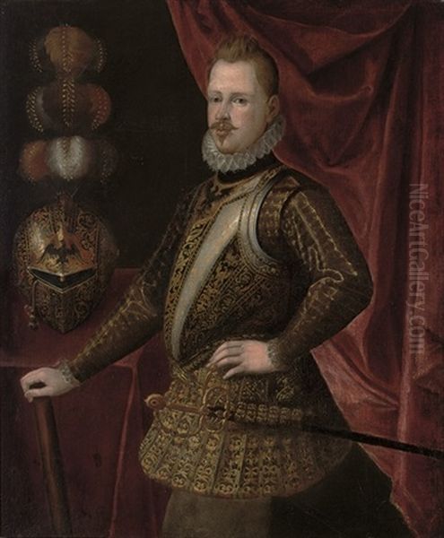 Portrait Of A North Italian Ducal Figure (emperor Ferdinand Ii Of Austria?) - view 1