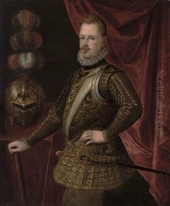 Portrait Of A North Italian Ducal Figure (emperor Ferdinand Ii Of Austria?)