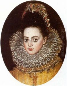 Retrato De La Infanta Catalina Micaela by Alonso Sanchez Coello