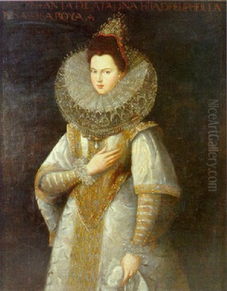 Retrato De La Infanta Catalina Micaela, Duquesa De Saboya - view 1
