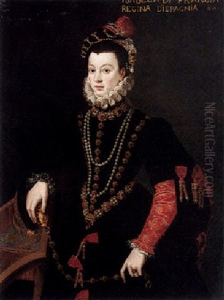 Portrait Of Isabella De Valois Queen Of Spain - view 1