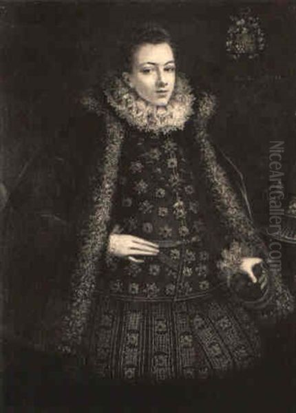 Portrait Of A Young Gentleman Wearing.. The Order Of The Golden Fleece - view 1
