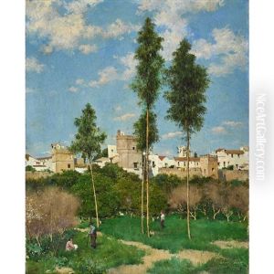 La Huerta Del Retiro De Sevilla by Emilio Sanchez-Perrier