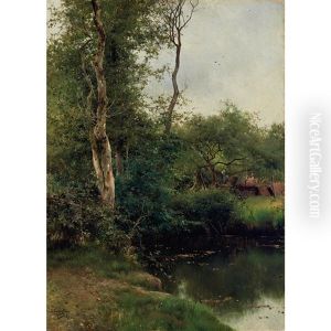 L'etang A Friaucourt, Ault (picardie)