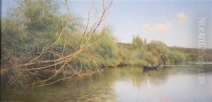 October On The Andalucia River by Emilio Sanchez-Perrier