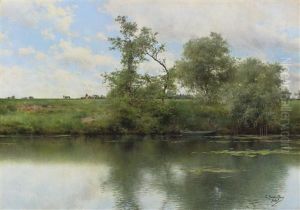 An Afternooon On The River, Seville by Emilio Sanchez-Perrier