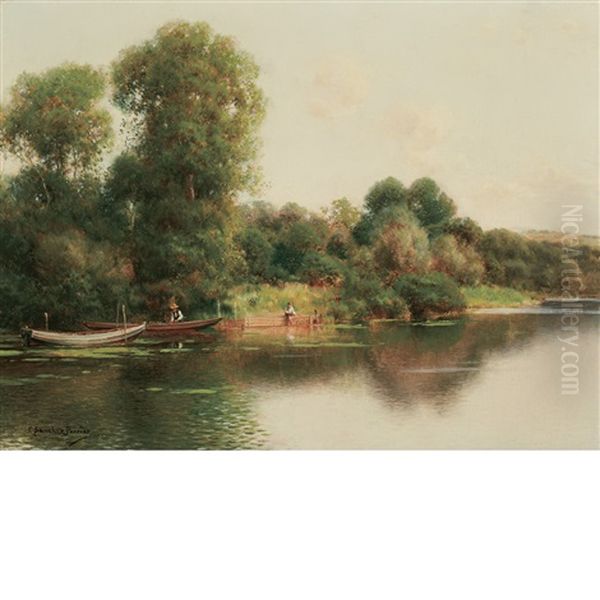 A Quiet Stretch Of The River - view 1