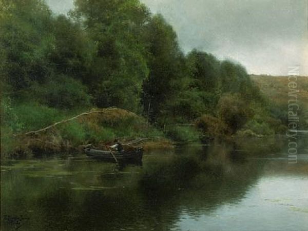 The River At Alcala, Spain - view 1