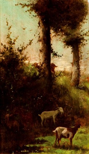 Paisaje Con Cabras, Pontoise - view 1