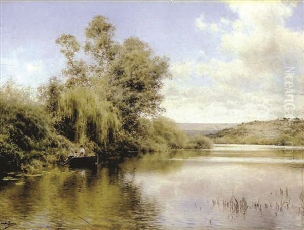 Fishing On The River's Edge - view 1
