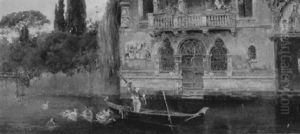 A Venetian Serenade by Emilio Sanchez-Perrier