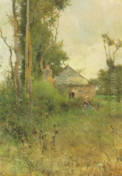 The Old Cottage At Portrieux - view 1