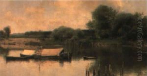 Boats On A Stream Boats On A Stream