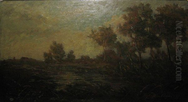 Riviere Dans Un Paysage - view 1