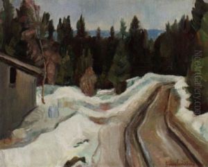Vei Med Sne by Einar Sandberg