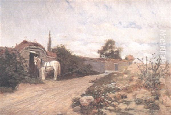 Landskap Med Vilande Hast - view 1
