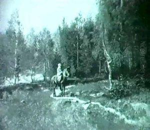 Ryttarinna I Soligt Varland- Skap by Hjalmar Sandberg