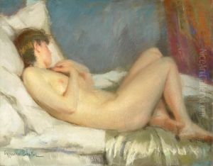 Femme Nue Couchee by Cyprien Boulet