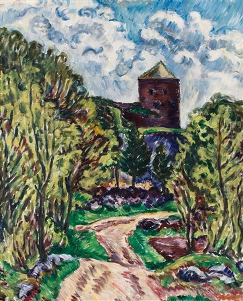 Landskap Med Bohus Fastning - view 1