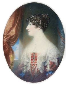 Portrait Of A Lady, Possibly Williamina Belsches-stuart Of Fettercairn (circa 1776-1810) Portrait Of A Lady, Possibly Williamina Belsches-stuart Of Fettercairn (circa 1776-1810)