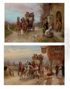 Setting Out (+ Onward Bound; Pair) by John Sanderson-Wells