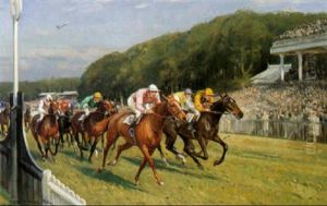Joe Baylis' "service Kit" Winning Goodwood Steward's Cup, Weston Up, 1921