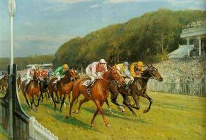 Joe Baylis' "service Kit" Winning Goodwood Steward's Cup, Weston Up, 1921