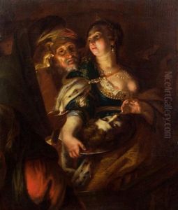 Salome Mit Dem Haupt Des Heiligen Johannes D.t.