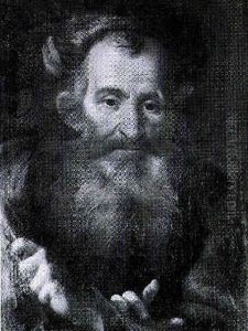 A Bearded Gentleman Clutching A Staff