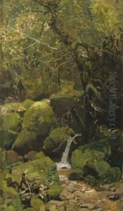 Waldinneres by Hans Sandreuter