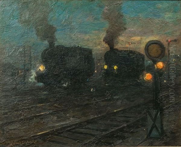 Locomotives And Signals - view 1