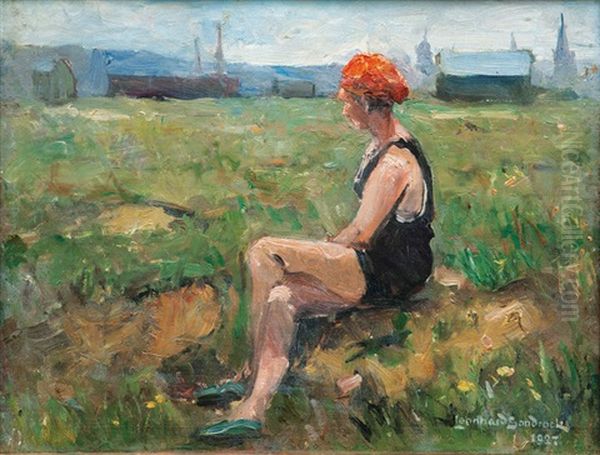 Woman In A Bathing Suit - view 1
