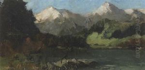 Oberbayerischer Bergsee