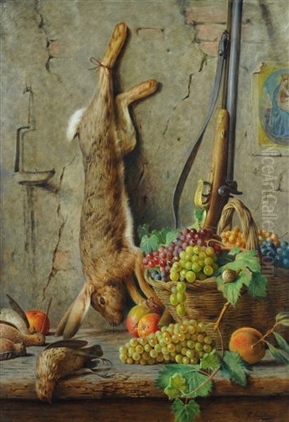 Natura Morta Con Lepre E Frutta - view 1