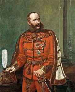Ferenc Jozsef by Gyula Sandy the Elder